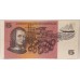 AUSTRALIA 1967 . FIVE 5 DOLLARS BANKNOTE . COOMBS/RANDALL . MINOR INK TRANSFER
